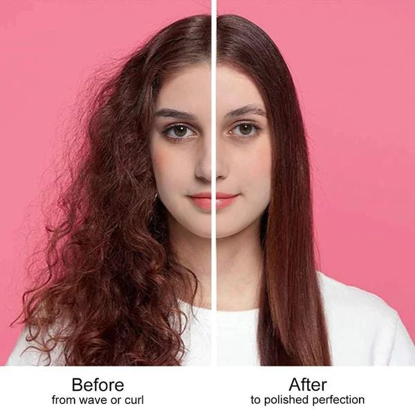 Hair Dryer and Straightening Brush