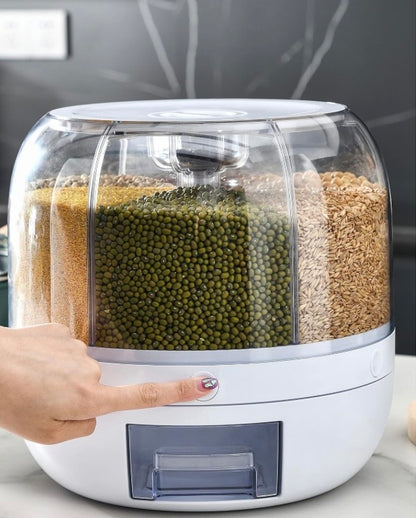 360 Degree Rotating Dry Food Dispenser