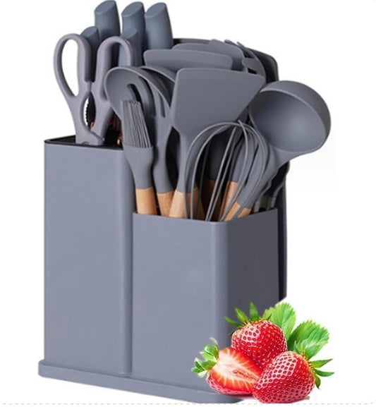 KITCHEN UTENSILS 19 PC