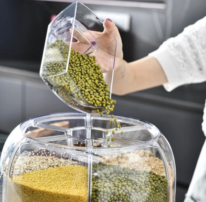 360 Degree Rotating Dry Food Dispenser